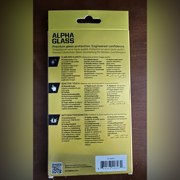 Otterbox Alpha Glass iPhone 6 Plus, 6S Plus, 7 Plus & 8 Plus Screen Protector - Picture 2 of 2